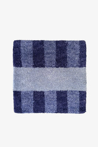 Blue Interval Hand-Knotted Rug Swatch