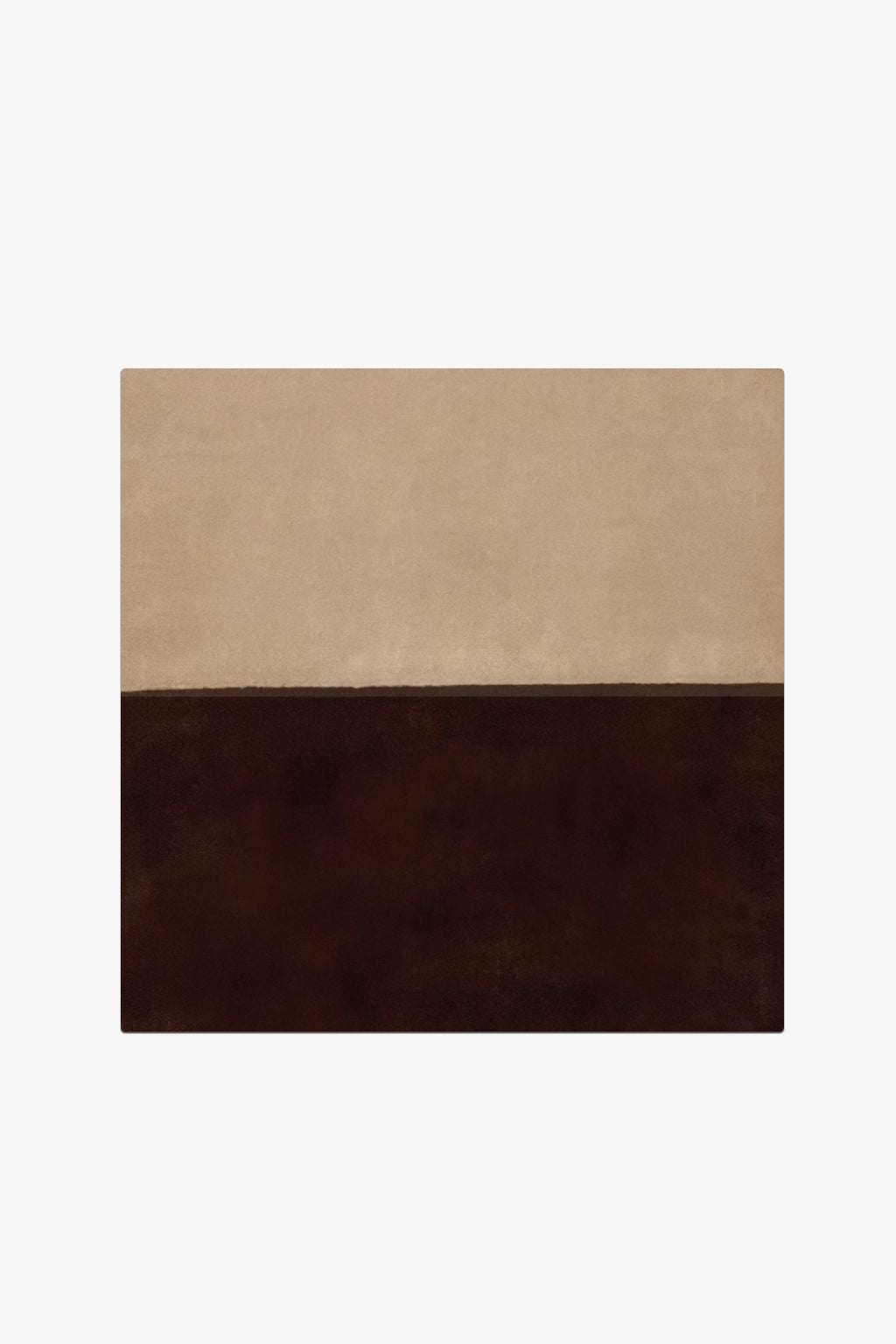 Hazelnut Classic Color Block Rug Swatch