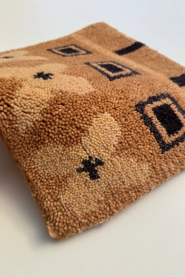 Desert Matrix Hand-Knotted Rug Swatch