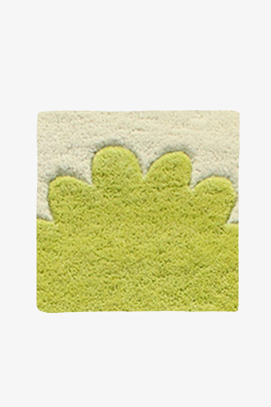 Lime Burst Rug Swatch
