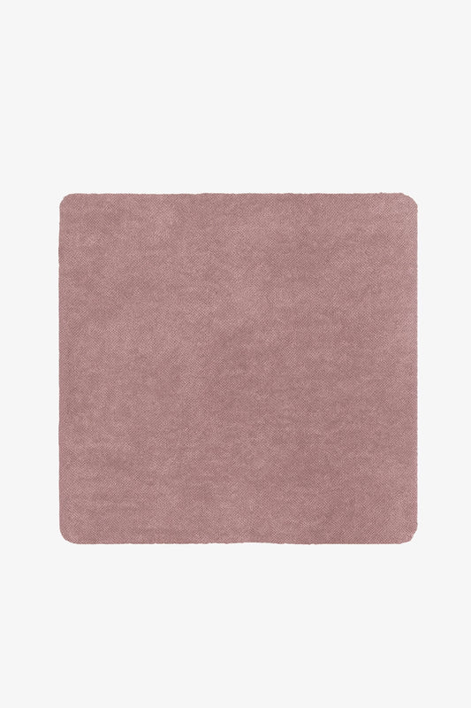 Mauve Hand-Tufted Rug Swatch