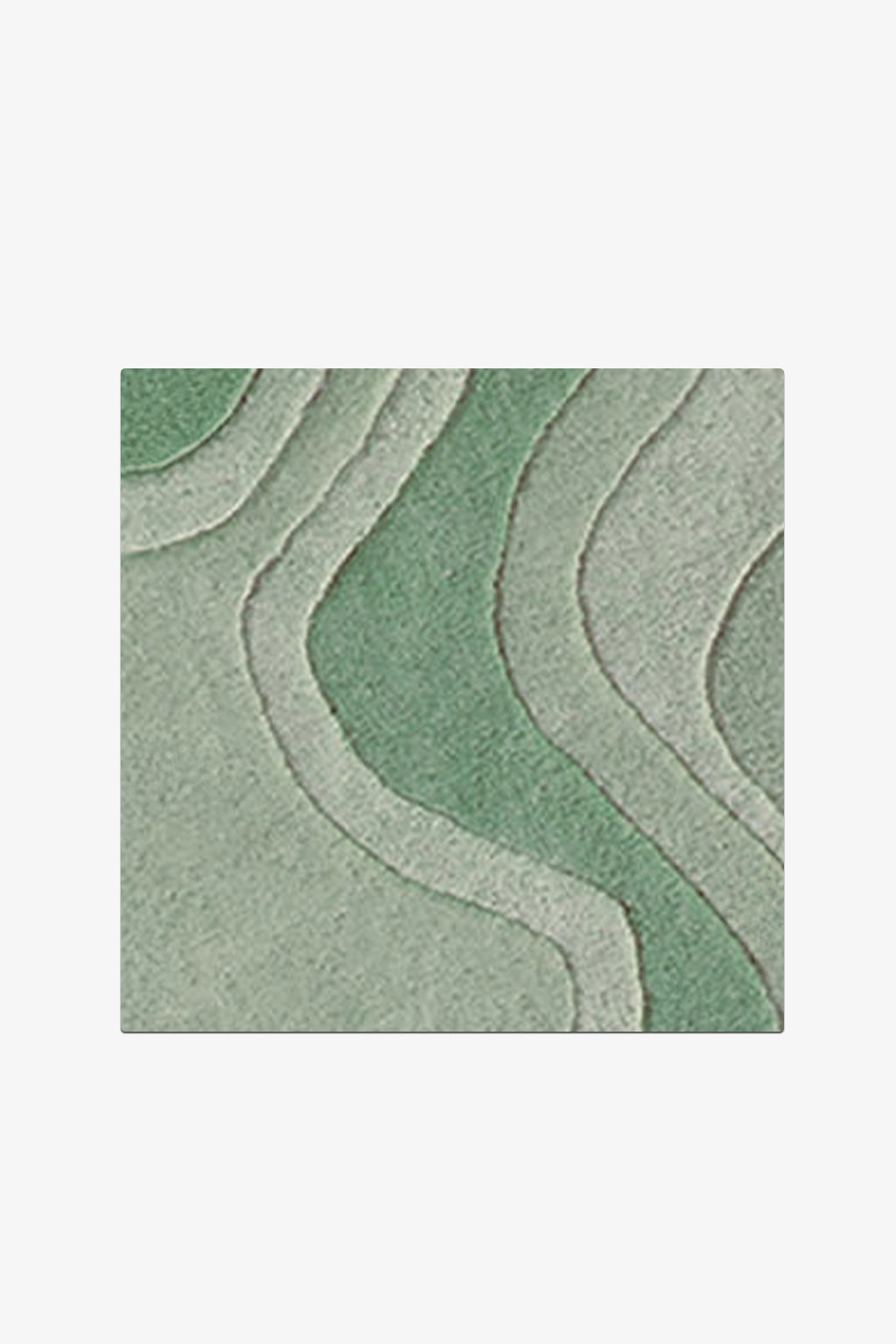 Sage Rolling Tides Rug Swatch