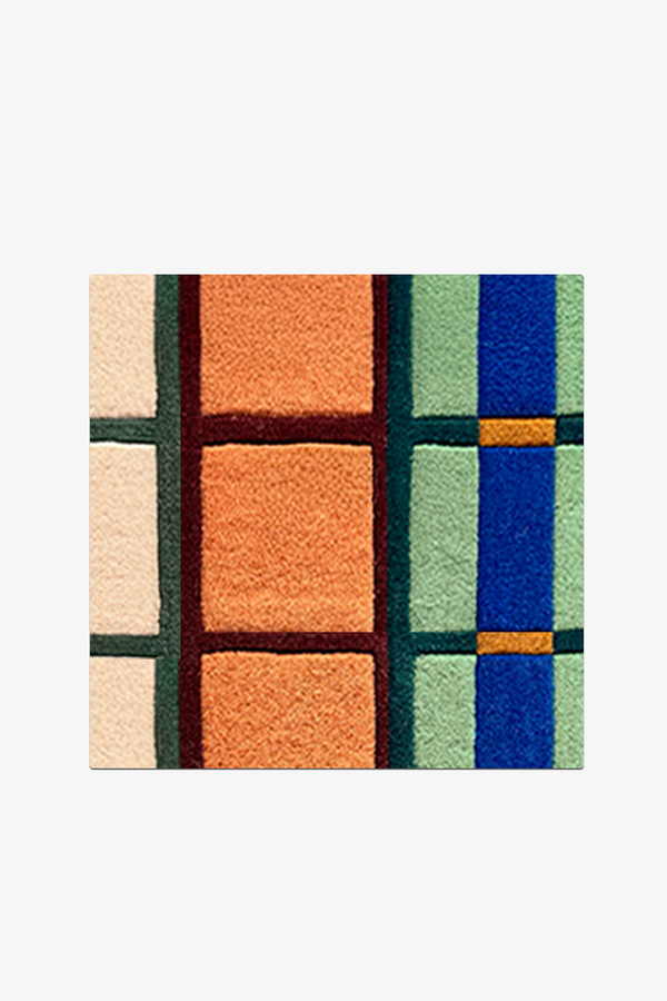 Kinetics I Hand-Tufted Rug Swatch